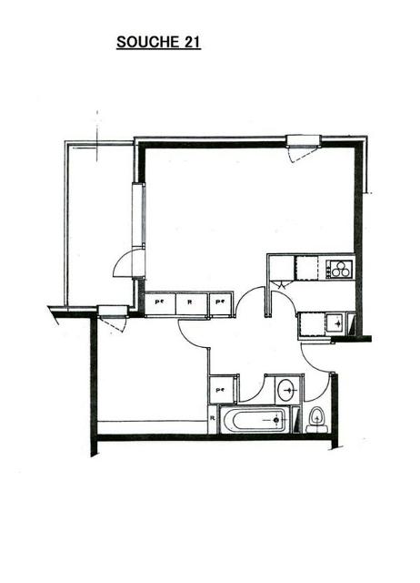 Appartement Souche SOUC21GIB - Valmorel