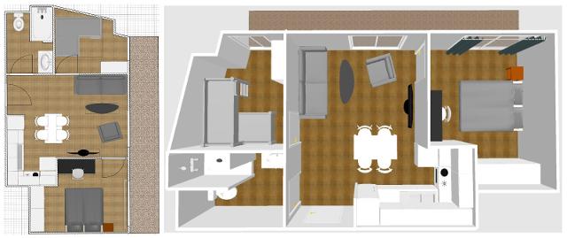 Appartements TURIOS 2 2340276 - Val d’Isère Le Châtelard