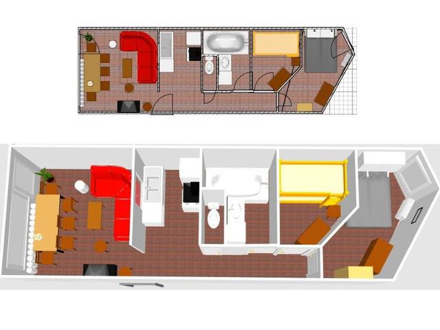 Charmant Appartement Confortable avec Wifi, Navette Gratuite pour les Pistes, à Val-d'Isère FR-1-694 - Val d’Isère Centre