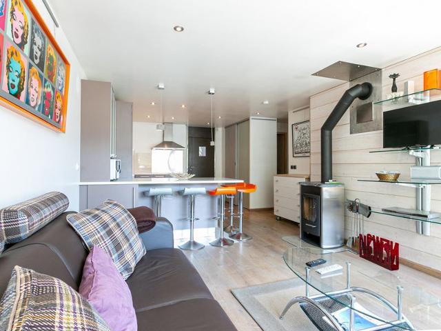 Appartement séduisant Sud avec WiFi et poêle à bois FR-1-694-56 - Val d’Isère Centre