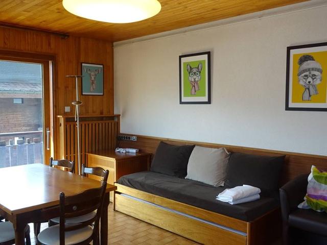 Appartement 3 Pièces Les Gets - Centre, 6 Pers, WIFI, Draps/Serviettes Inclus, Garage, Balcon FR-1-8 - Les Gets