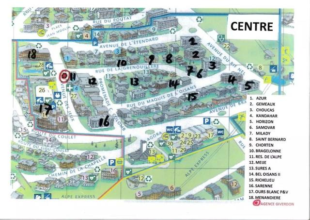Résidence Sarenne - Alpe d'Huez