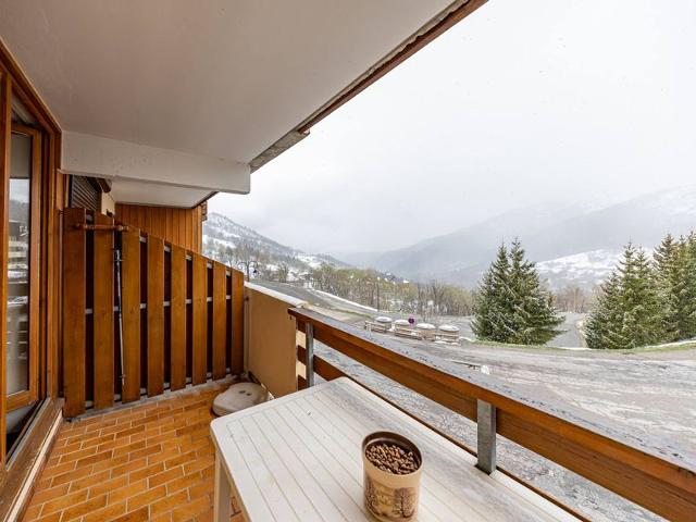 Studio cosy 4 pers, balcon, au pied des pistes FR-1-807-33 - Saint François Longchamp