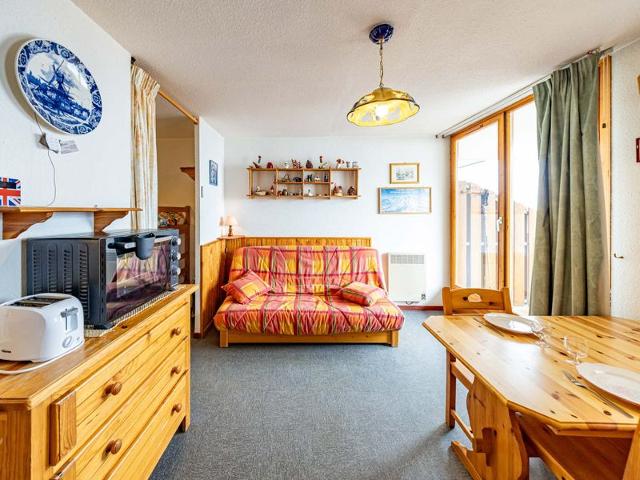 Studio cosy 4 pers, balcon, au pied des pistes FR-1-807-33 - Saint François Longchamp