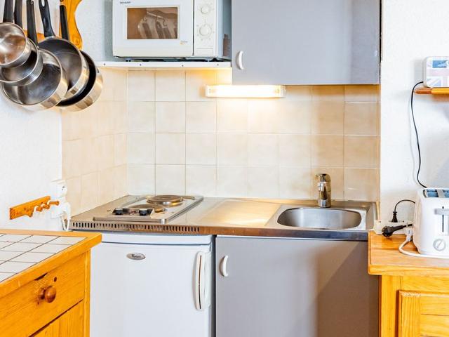 Studio cosy 4 pers, balcon, au pied des pistes FR-1-807-33 - Saint François Longchamp