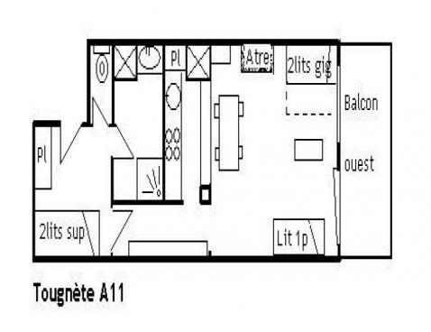 LA TOUGNETE/111 - Méribel Centre 1600 