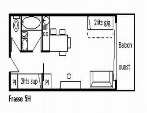 LA FRASSE/305 - Méribel Centre 1600 
