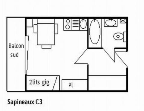 LES SAPINEAUX/303 - Méribel Centre 1600 