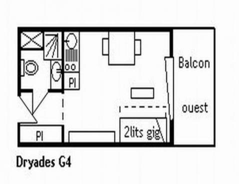 LES DRYADES/104 - Méribel Centre 1600 
