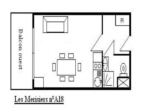 LES MERISIERS/118 - Méribel Centre 1600 