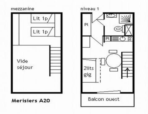 LES MERISIERS/120 - Méribel Centre 1600 