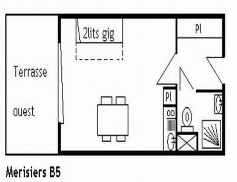 LES MERISIERS/205 - Méribel Centre 1600 