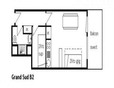 LE GRAND-SUD/19 - Méribel Centre 1600 