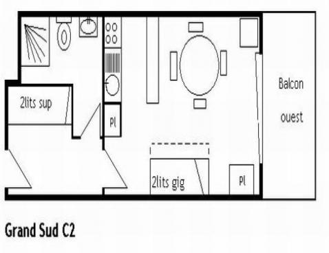 LE GRAND-SUD/113 - Méribel Centre 1600 