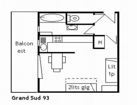 LE GRAND-SUD/202 - Méribel Centre 1600 