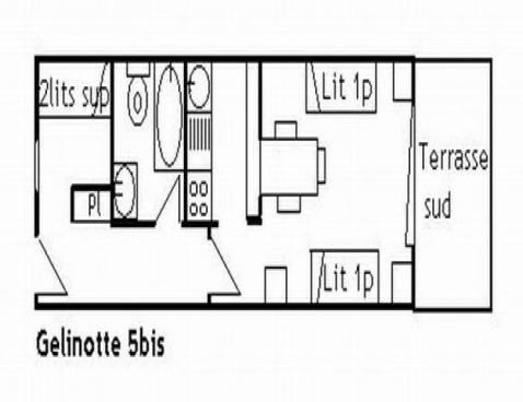 LA GELINOTTE/5 - Méribel Centre 1600 
