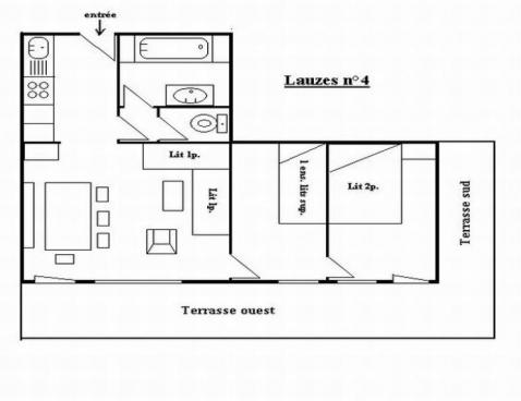 LES LAUZES/4 - Méribel Centre 1600 