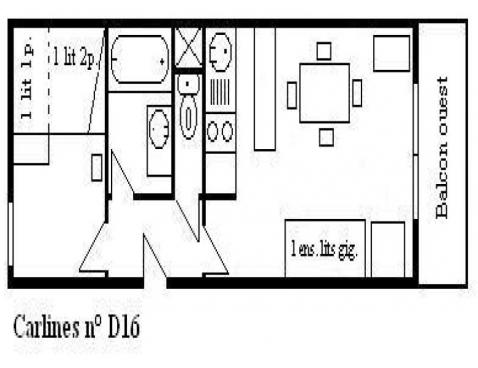LES CARLINES/116 - Méribel Centre 1600 