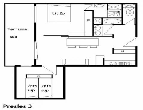 LES PRESLES/3 - Méribel Centre 1600 