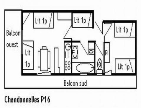 LES CHANDONNELLES II/116 - Méribel Centre 1600 