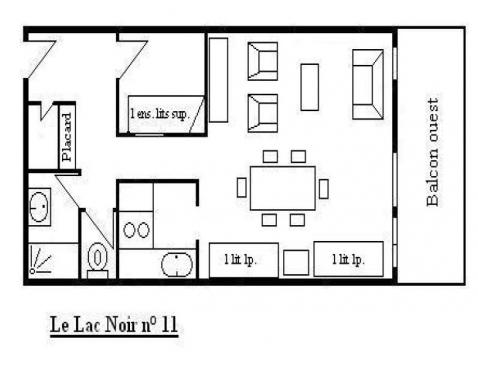 LE LAC NOIR/11 - Méribel Centre 1600 