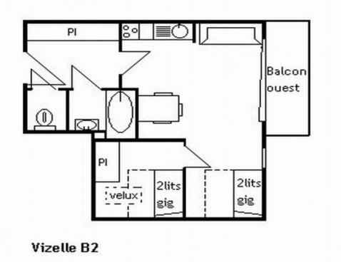 LA VIZELLE/202 - Méribel Centre 1600 