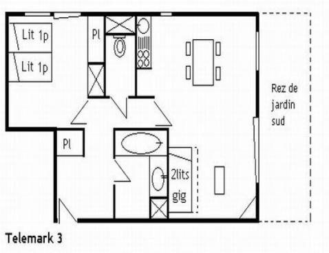 LE TELEMARK/3 - Méribel Centre 1600 