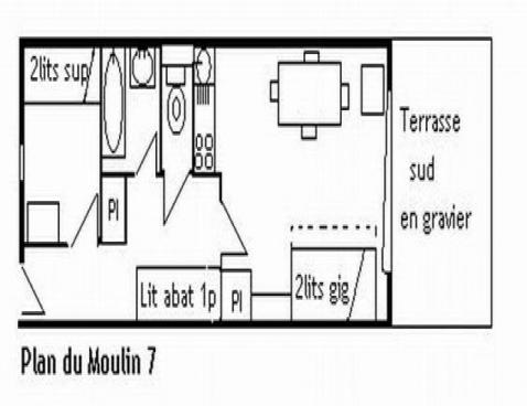 LE PLAN DU MOULIN/7 - Méribel Centre 1600 