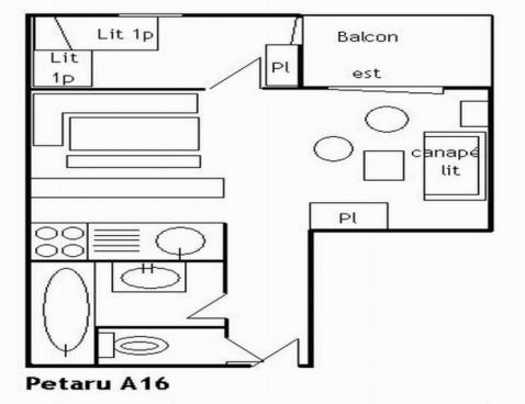 LE PETARU/116 - Méribel Centre 1600 