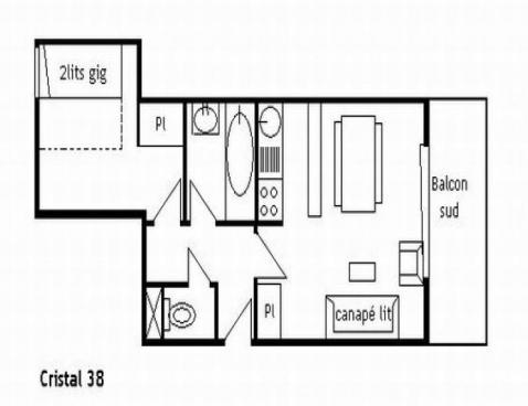 LE CRISTAL/38 - Méribel Centre 1600 