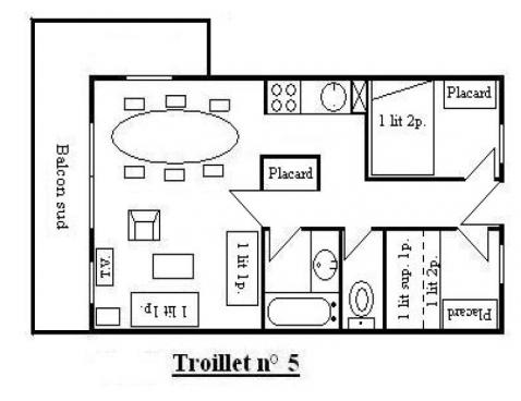 LE TROILLET/5 - Méribel Centre 1600 