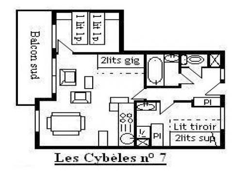 LES CYBELES/7 - Méribel Centre 1600 