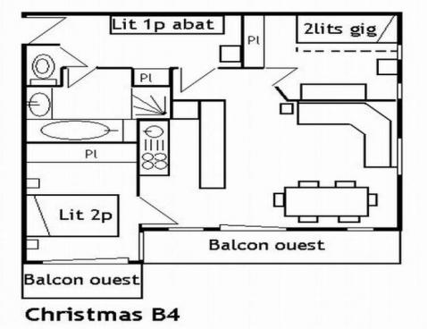 LE CHRISTMAS/204 - Méribel Centre 1600 