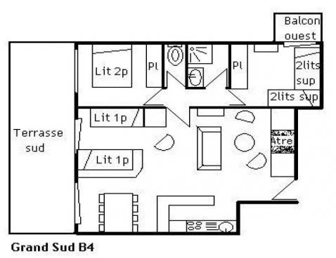 LE GRAND-SUD/17 - Méribel Centre 1600 