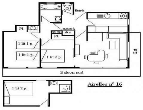 LES AIRELLES/16 - Méribel Centre 1600 