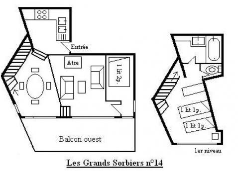 LES GRANDS-SORBIERS/14 - Méribel Centre 1600 