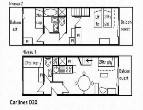 LES CARLINES/120 - Méribel Centre 1600 