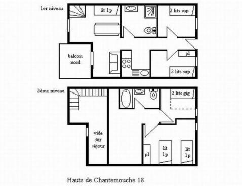 HAUTS DE CHANTEMOUCHE/18 - Méribel Centre 1600 