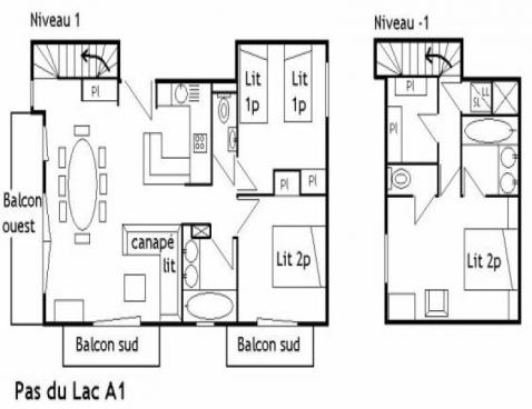 LE PAS DU LAC/101 - Méribel Centre 1600 