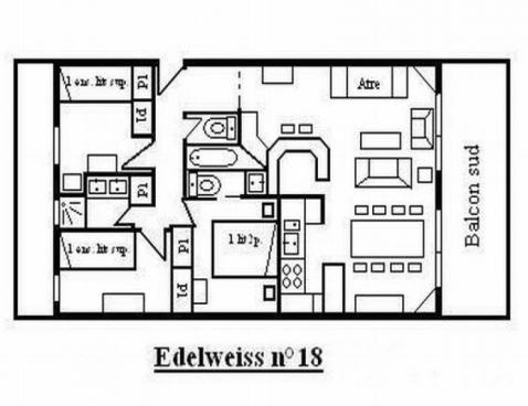 L'EDELWEISS/18 - Méribel Centre 1600 