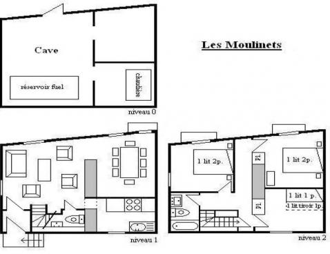 MAISON LES MOULINETS/1 - Méribel Les Allues 1200