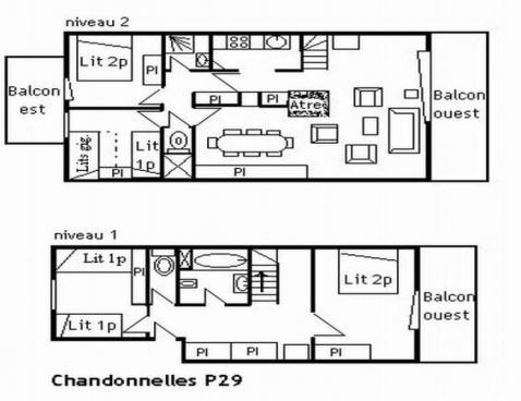 LES CHANDONNELLES II/129 - Méribel Centre 1600 