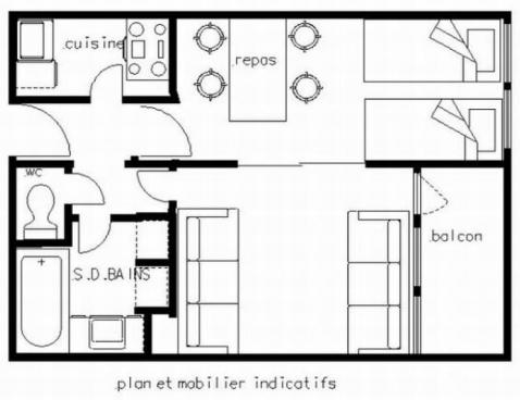 ST JACQUES/84 - Plagne Bellecôte