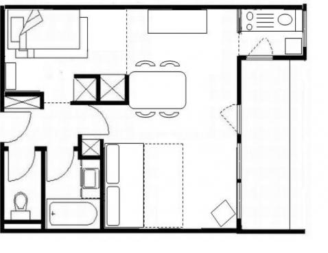 RESIDENCE 3000/105 - Plagne Bellecôte