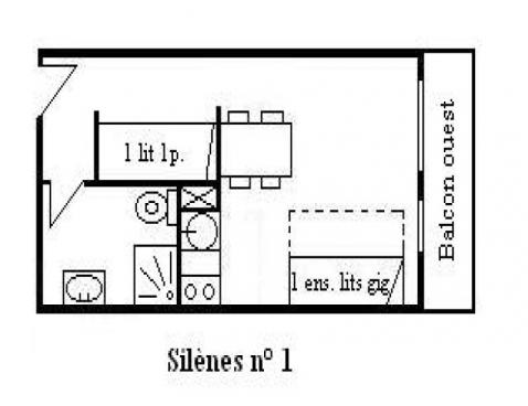 LES SILENES/1 - Méribel Centre 1600 