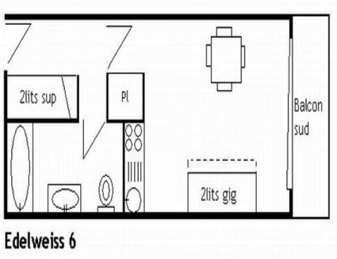 L'EDELWEISS/6 - Méribel Centre 1600 