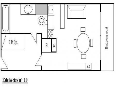 L'EDELWEISS/10 - Méribel Centre 1600 