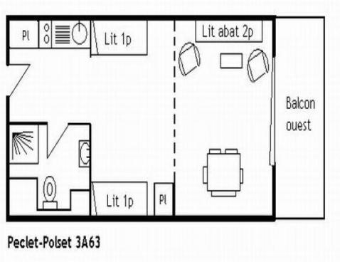 PECLET - EN GARNET/163 - Méribel Centre 1600 