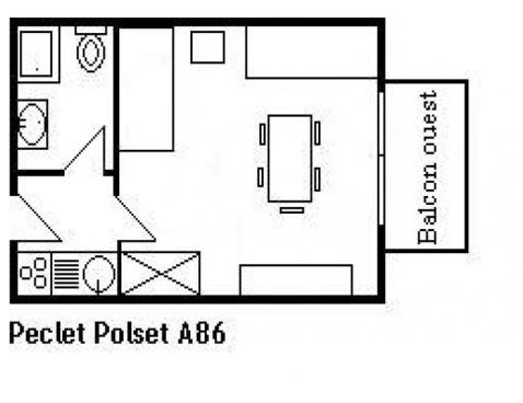PECLET - EN GARNET/186 - Méribel Centre 1600 