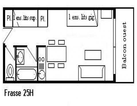 LA FRASSE/325 - Méribel Centre 1600 